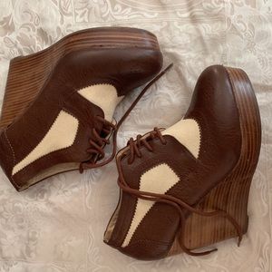 Forever 21 Oxford wedges